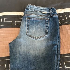 EUC Maurice's skinny True Blue jeans